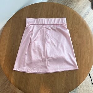 Pink Meshki Mini Skirt